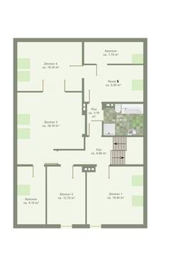 Obergeschoss - Einfamilienhaus mit 228,00 m&sup2; in Fredersdorf zum Kaufen