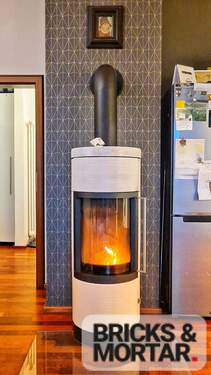 Kamin im Wohnzimmer - 