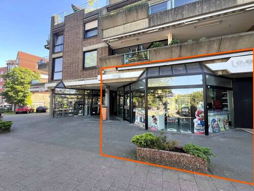 Bild 1 - *Ihre neuen Geschäftsräume* mit zwei Lagerräumen u. PKW-Stellplatz in der Nähe der Stadthalle Rheine