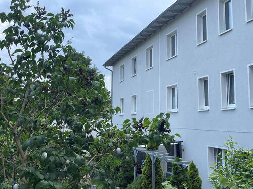 Rückansicht des Hauses - 3 Zimmer Etagenwohnung zum Kaufen in Seebad Heringsdorf