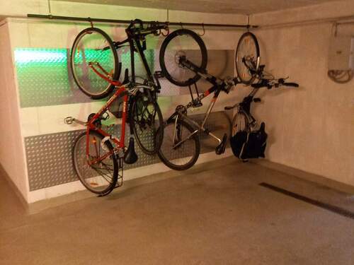 Fahrradabstellplatz in der TG - 