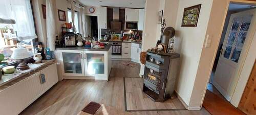 Offene Küche - Mehrfamilienhaus, Wohnhaus mit 111,00 m&sup2; in Ostereistedt zum Kaufen