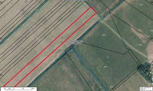 Flurstück rot markiert - Grundstück zum Kaufen in Karlshagen