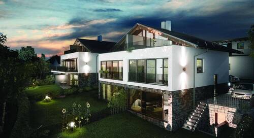 Neubau DHH am Ammersee - Hochwertige Doppelhaushälfte mit moderner Ausstattung in schöner Lage von Breitbrunn - 5min zum See