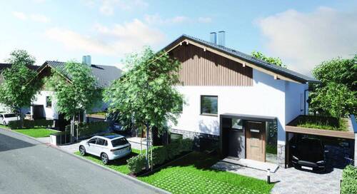 Neubau DHH am Ammersee - Doppelhaushälfte mit 135,00 m² in Herrsching am Ammersee zum Kaufen