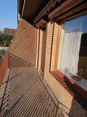 Balkon vom Wohnzimmer - 