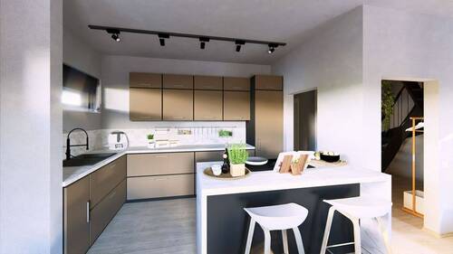 Ansicht Küche - 3 Zimmer Einfamilienhaus in Paderborn