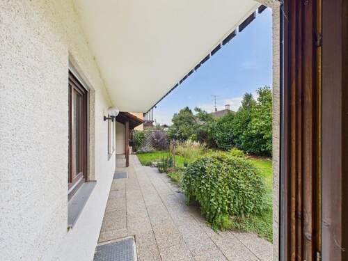 Terrassenansicht Wohnzimmer - 