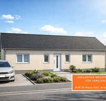 KfW 55 Standard, Preis inkl. Grundstück! - Einfamilienhaus mit großem Grundstück in Taubenheim - Klipphausen