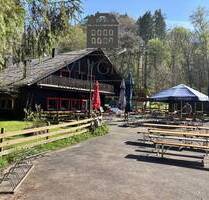 Wogbachtalhütte in Ensheim - Gastronomieobjekt mit Wohnungen und Grünflächen - Saarbrücken / Ensheim