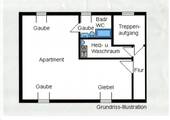Grundriss Apartment DG - 