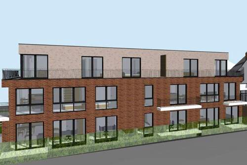 Visualisierung des geplanten Neubaus - Grundstück in Ahrensburg