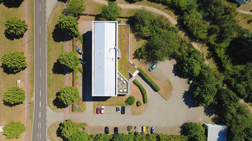 Luftbild Grundstück gesamt - Büro mit 1.335,80 m&sup2; in Barleben zum Kaufen