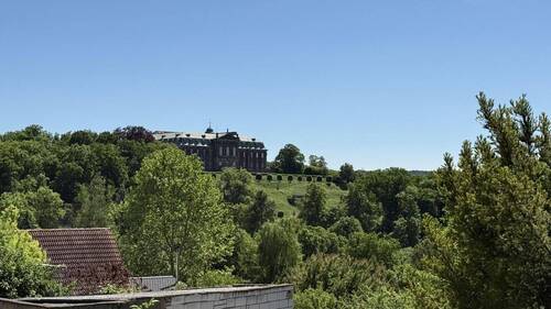 Blick zum Schloss Burgscheidungen - 