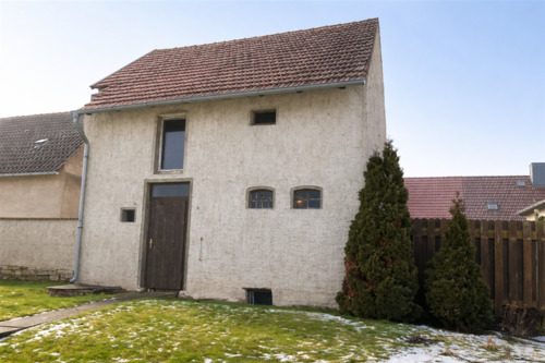 Nebengebäude Gartenansicht - Einfamilienhaus mit 136,80 m&sup2; in Heldrungen zum Kaufen