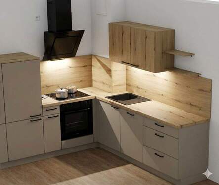 Küche - 2 Zimmer Etagenwohnung in Zwickau