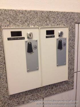 Münzen Automat für Waschmaschiene - 