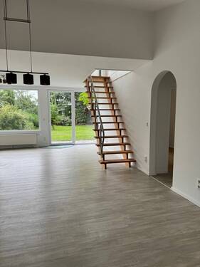 ...mit Blick in den Garten - 4 Zimmer Reihenendhaus in Stuhr