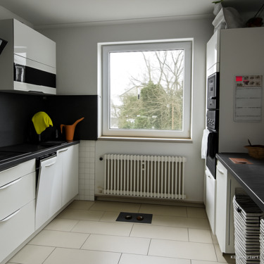 Küche - Etagenwohnung mit 92,00 m&sup2; in Wuppertal zur Miete