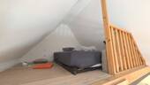 Schlafnische im DG - 1 Zimmer Einfamilienhaus in Gülzow