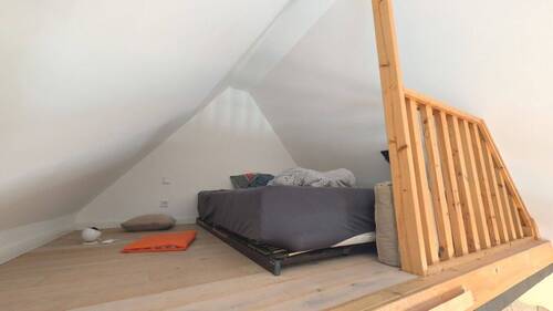 Schlafnische im DG - 1 Zimmer Einfamilienhaus in Gülzow