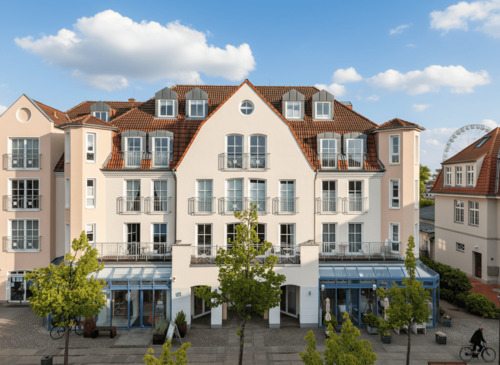 Straßenansicht - Exklusive Ferienwohnung in Kühlungsborn - stilvoll, gepflegt und sofort bezugsbereit