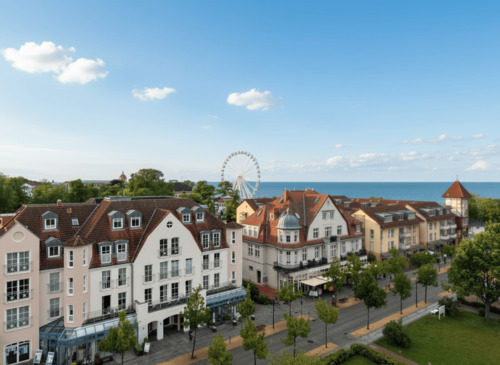 Blick zum Meer - 1 Zimmer Etagenwohnung zum Kaufen in Kühlungsborn