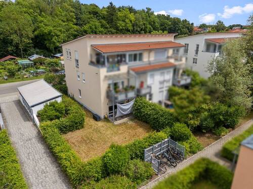 Luftaufnahme Südwest - 2 Zimmer Etagenwohnung in Ingolstadt