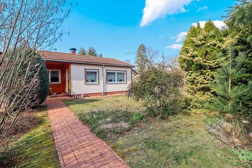 Ansicht Bungalow - Grundstück in Falkensee