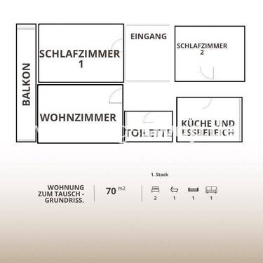 Bild 2 - 3 Zimmer Etagenwohnung zur Miete in Berlin
