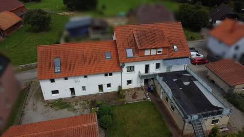 Außenansicht - Zwei Häuser mit fünf Wohnungen auf großem Grundstück in Ockensen