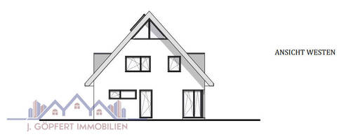 geplantes Haus West-Seite - Grundstück in Sievershütten zum Kaufen