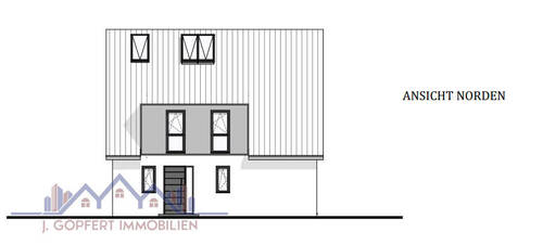 geplantes Haus Nordseite - 