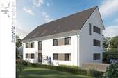 001 - Nordansicht - Modernes Wohnen in Bielefeld-Brackwede: Exklusive 3 Zimmer-Neubauwohnung mit Terrasse und Garten