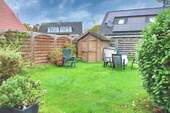 Garten - Doppelhaushälfte mit 95,60 m² in Wilhelmshaven zum Kaufen