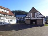 Hof mit Terrasse - 