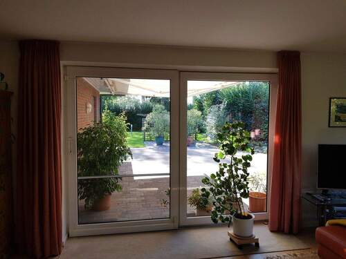 Blick auf Terrasse - 