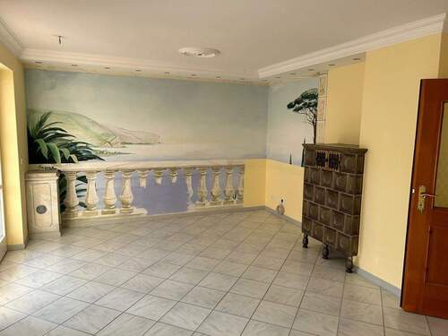 Wohnzimmer - 8 Zimmer Doppelhaushälfte in Hallbergmoos