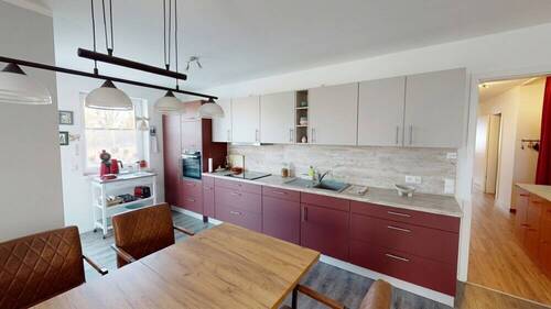 Einbauküche - 3 Zimmer Etagenwohnung in Kröpelin