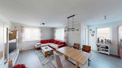 Wohnzimmer - Etagenwohnung mit 103,00 m&sup2; in Kröpelin zum Kaufen