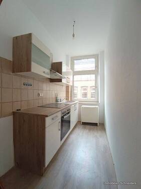 Küche mit Einbauzeile - Etagenwohnung mit 47,00 m² in Gelsenkirchen zur Miete