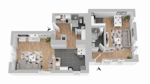 Hochparterre gesamt - 