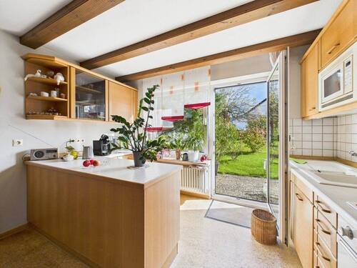 Küche mit Zugang zum Garten - 6 Zimmer Einfamilienhaus zum Kaufen in Rottweil / Altstadt