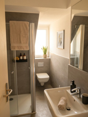 Tageslichtbadezimmer - 3 Zimmer Etagenwohnung in Clausthal-Zellerfeld