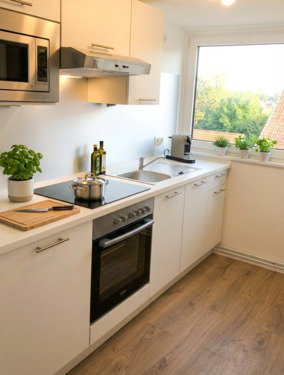 Küche inkl. Einbauküche - Etagenwohnung mit 54,00 m&sup2; in Clausthal-Zellerfeld zum Kaufen