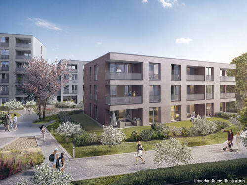 Unverbindliche Illustration Haus 2 von Süd - 