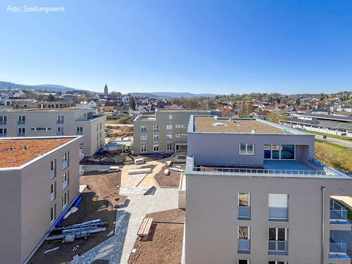 Baufortschritt Haus 2 und 5 - 3-Zimmer-Wohnung in Aalen-Wasseralfingen »Wohnen am Kocher Haus 1«