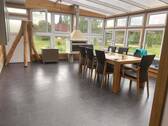 Wintergarten mit Kamin - 