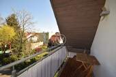 Blick vom Balkon - Etagenwohnung mit 54,00 m² in Hohen Neuendorf zur Miete