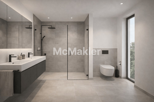 Badezimmer -Beispiel - 